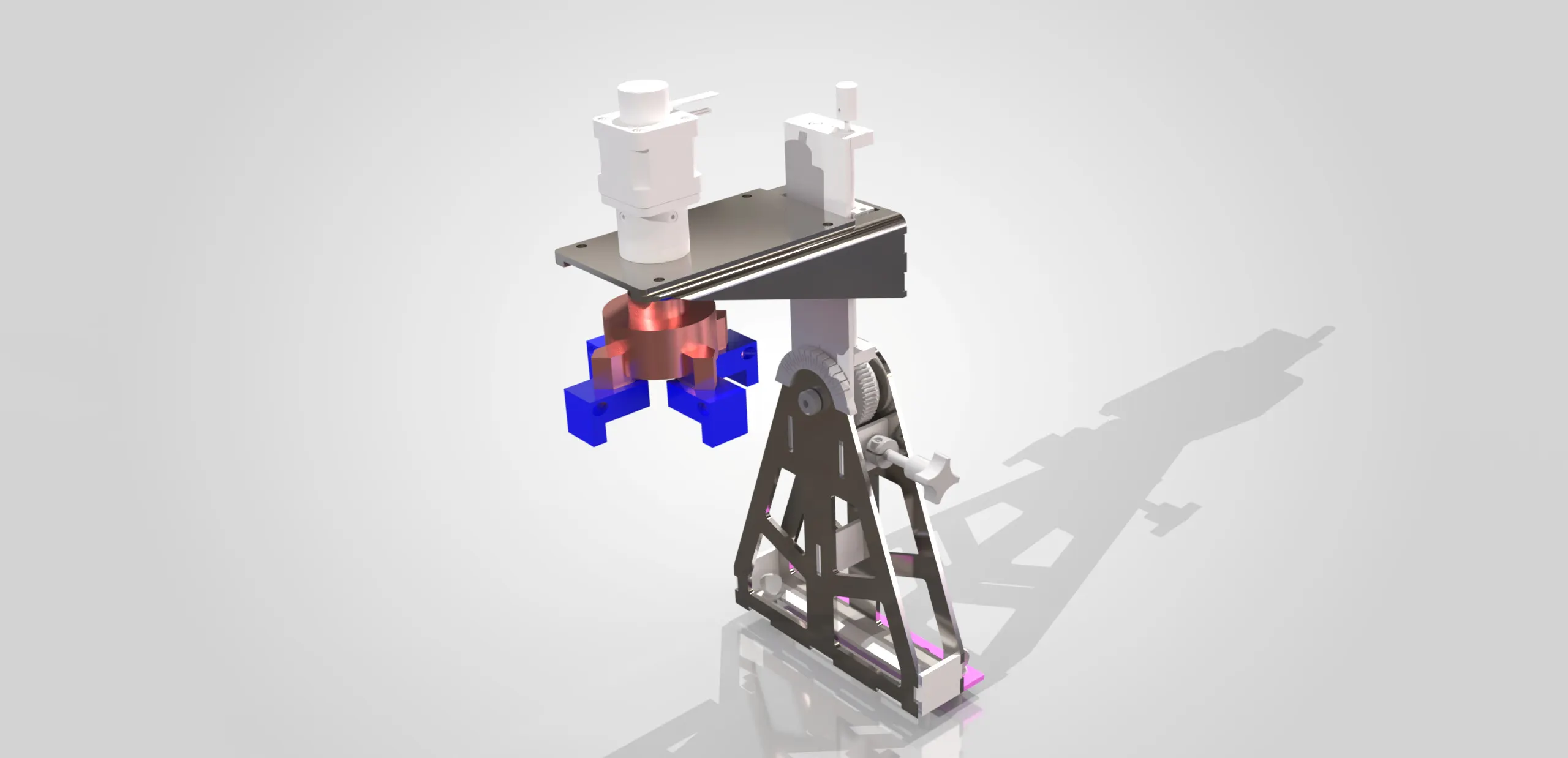 Angular tilt fixture